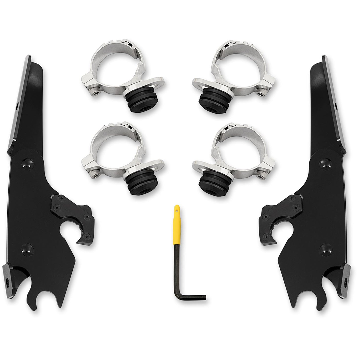 Memphis Shades Batwing Mounting Kit - Black - Scout MEB2027_427683
