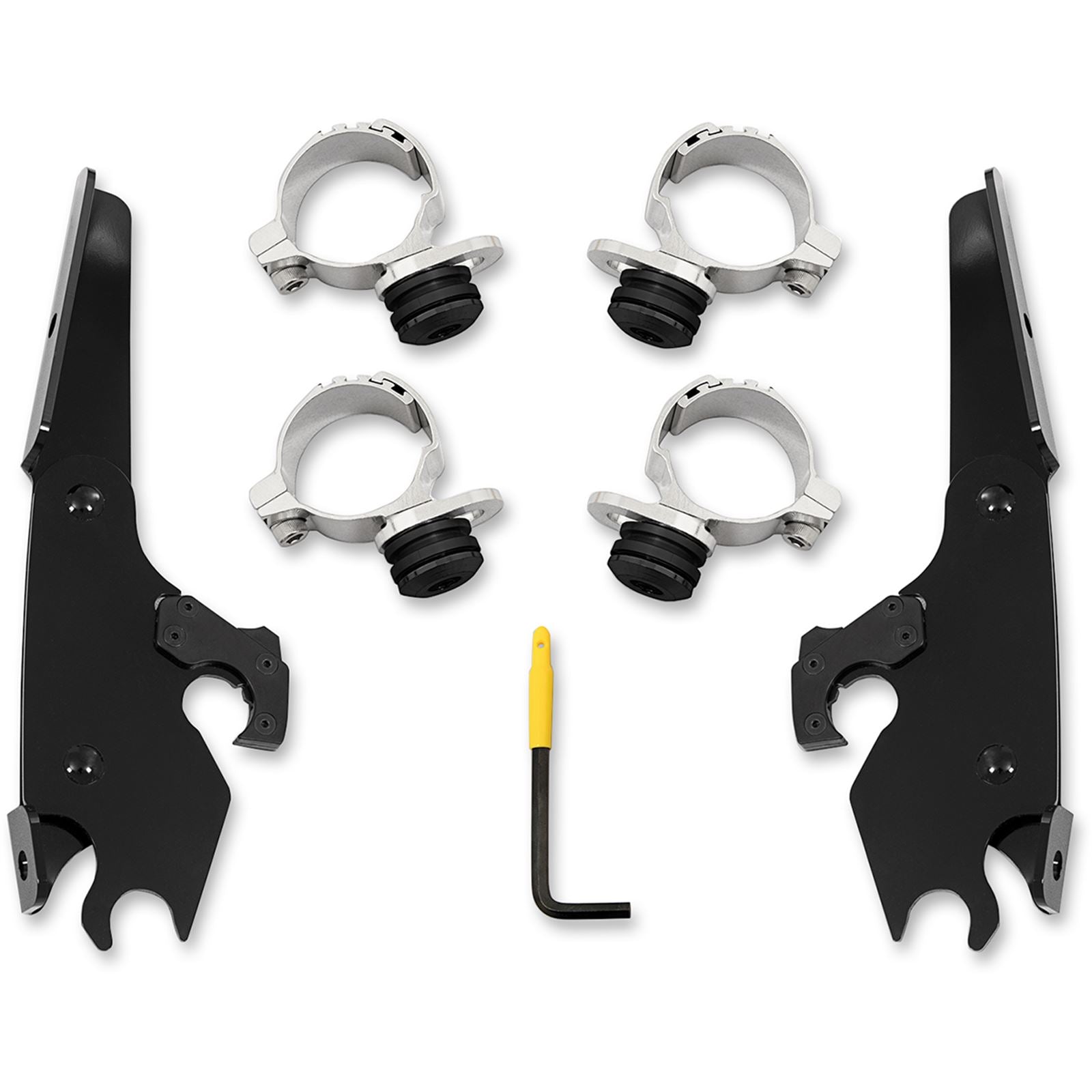 Memphis Shades Batwing Mounting Kit - Black - Scout MEB2027_427683