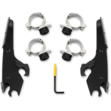Memphis Shades Batwing Mounting Kit - Black - Scout MEB2027_427683