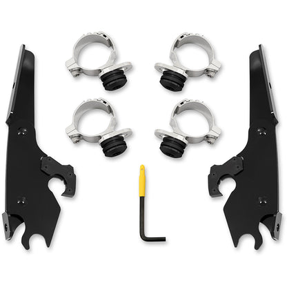 Memphis Shades Batwing Mounting Kit - Black - Scout MEB2027_427683