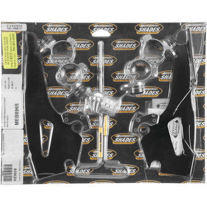 Memphis Shades Batwing Trigger Lock Mounting Kit - Narrow - Black MEB8965_73376