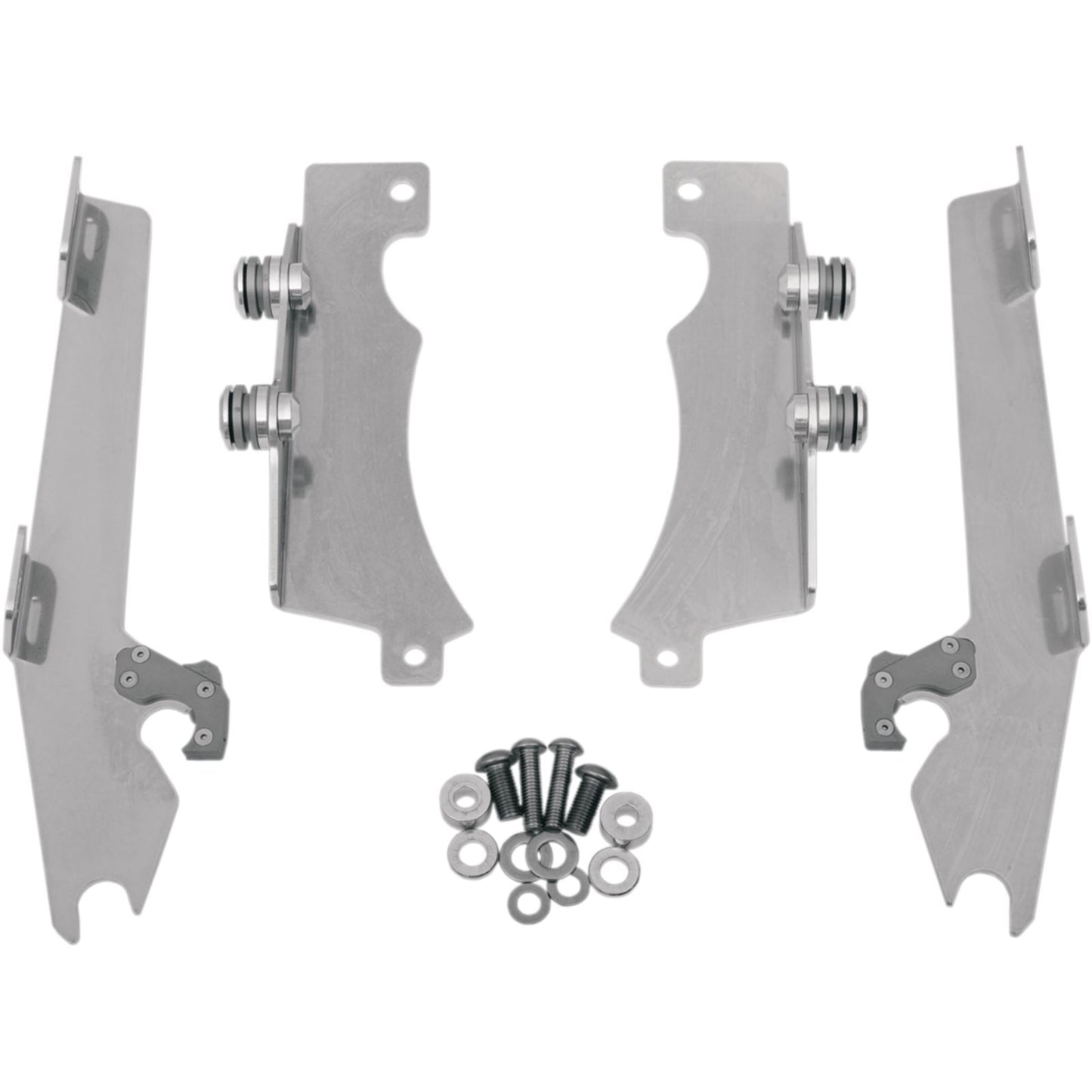 Memphis Shades Batwing Trigger Lock Mounting Kit - Vstar - Polished MEK1909_427484