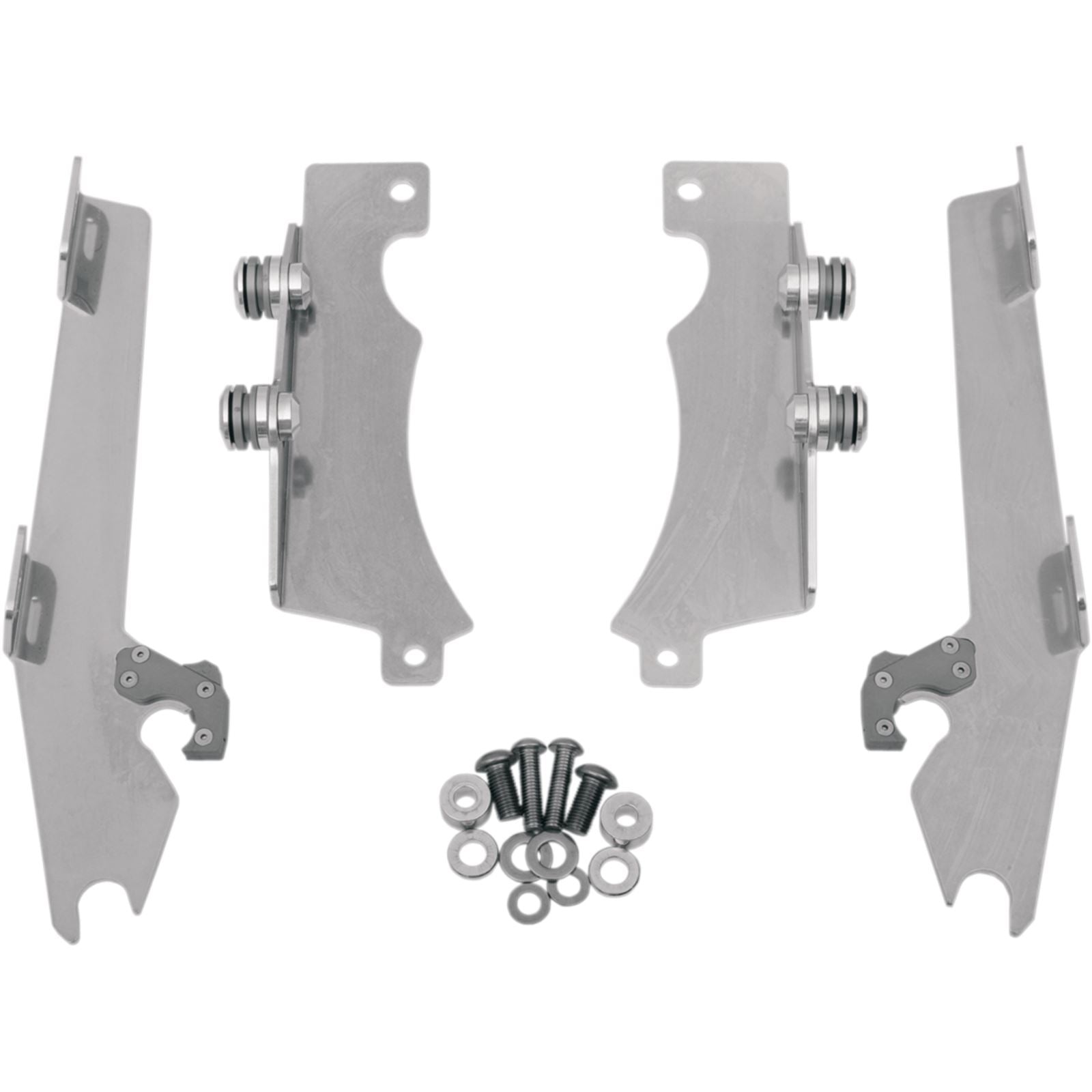 Memphis Shades Batwing Trigger Lock Mounting Kit - Vstar - Polished MEK1909_427484