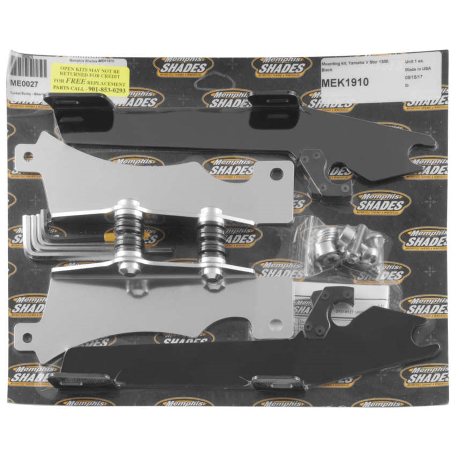 Memphis Shades Batwing Trigger Lock Mounting Kit for Vstar - Black MEK1910_73385