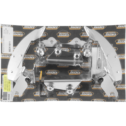 Memphis Shades Batwing Trigger Lock Mounting Kit - VN900C - Polished [MPN: MEK1911]_73386