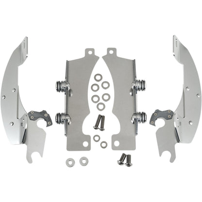 Memphis Shades Batwing Trigger Lock Mounting Kit - XV950 - Polished MEK1915_427497