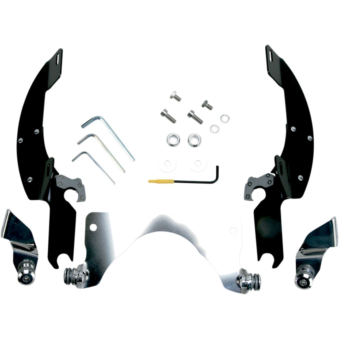 Memphis Shades Batwing Trigger Lock Mounting Kit - C90/T - Black MEK1919_427506