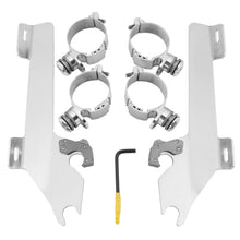 Memphis Shades Batwing Trigger Lock Mounting Kit - Kingpin - Polished MEK1927_73397