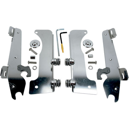 Memphis Shades Batwing Trigger Lock Mounting Kit - Stratoliner - Polished MEK1937_427526