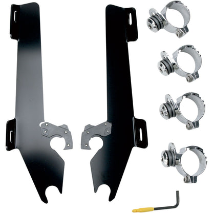 Memphis Shades Batwing Trigger Lock Mounting Kit - Stateline/Sabre - Black MEK1946_427535