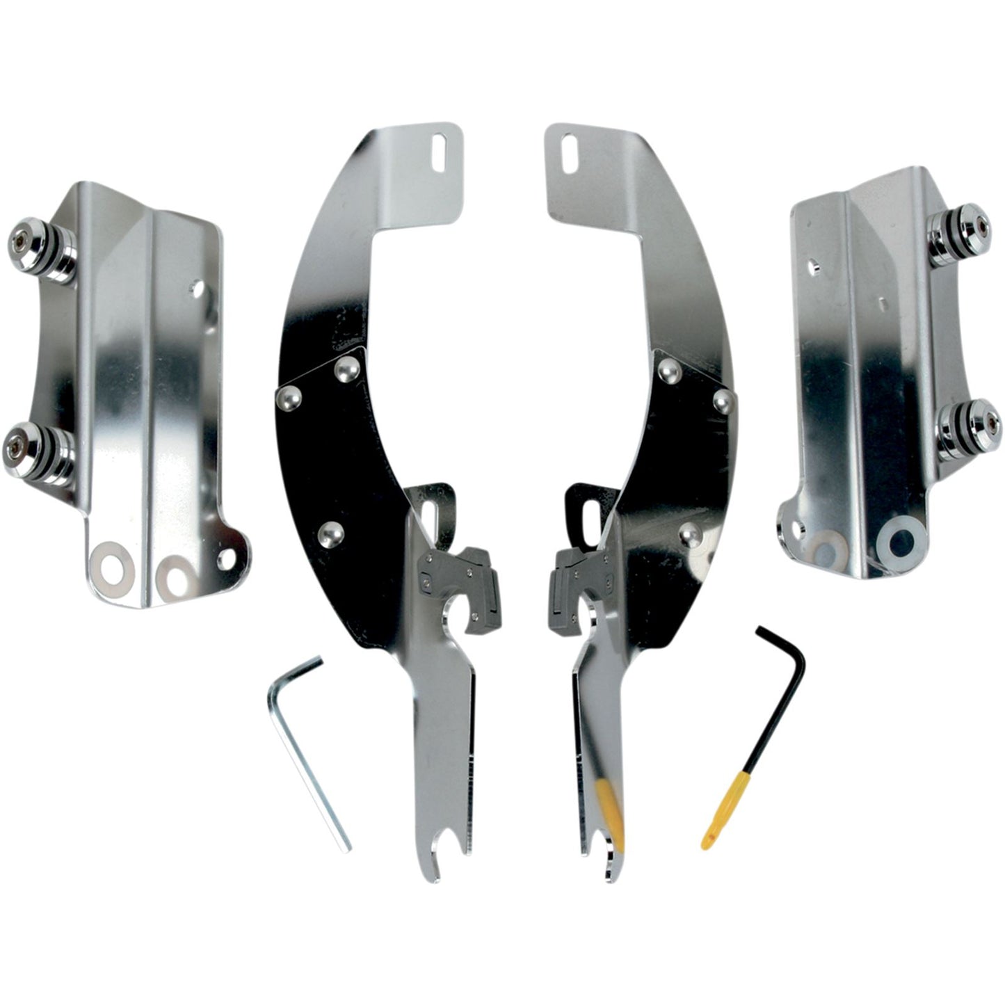 Memphis Shades Batwing Trigger Lock Mounting Kit - Nomad - Polished MEK1947_427530
