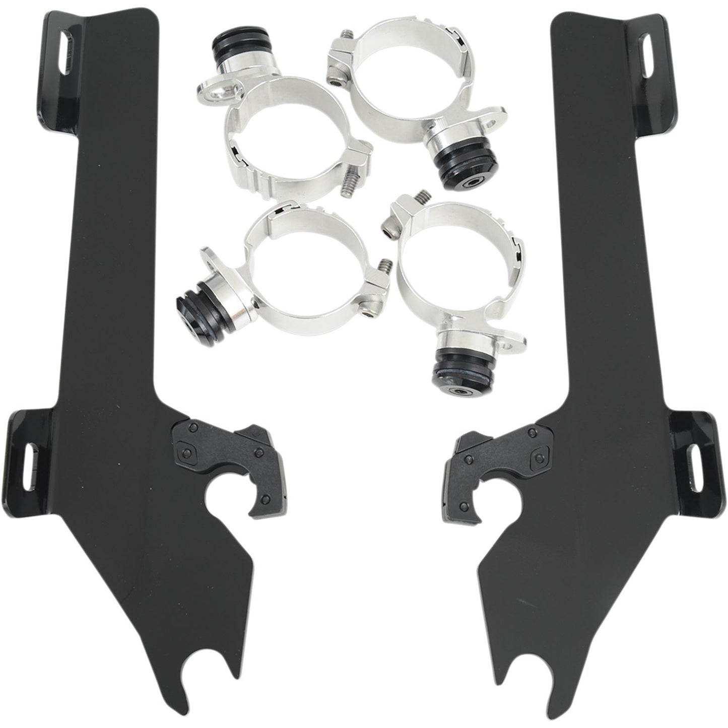 Memphis Shades Batwing Trigger Lock Mounting Kit - Raider - Black MEK1954_427541