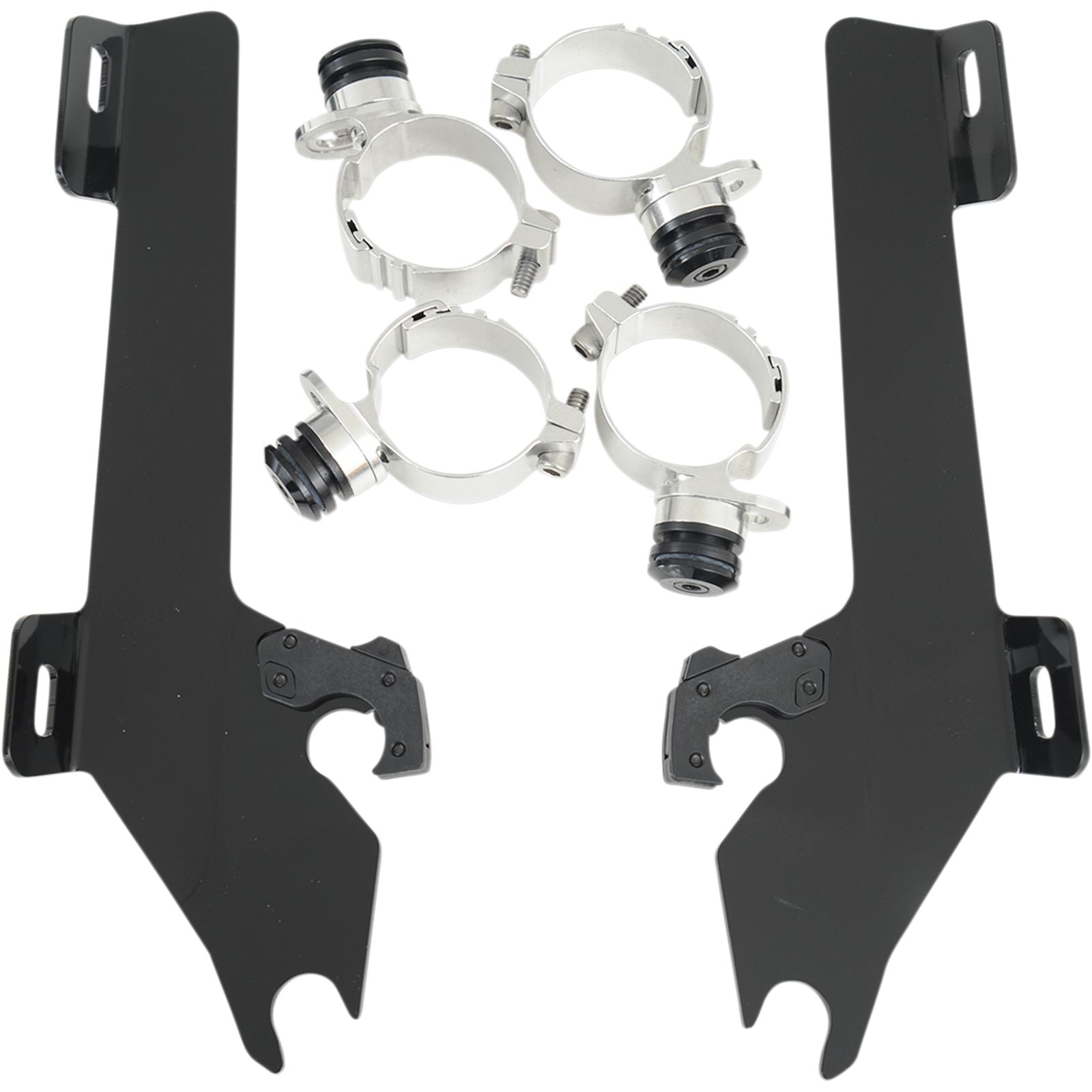 Memphis Shades Batwing Trigger Lock Mounting Kit - Raider - Black MEK1954_427541