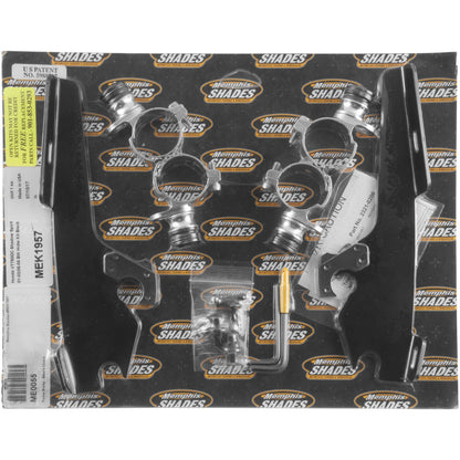 Memphis Shades Batwing Trigger Lock Mounting Kit - VT750 Phantom - Black MEK1957_73414