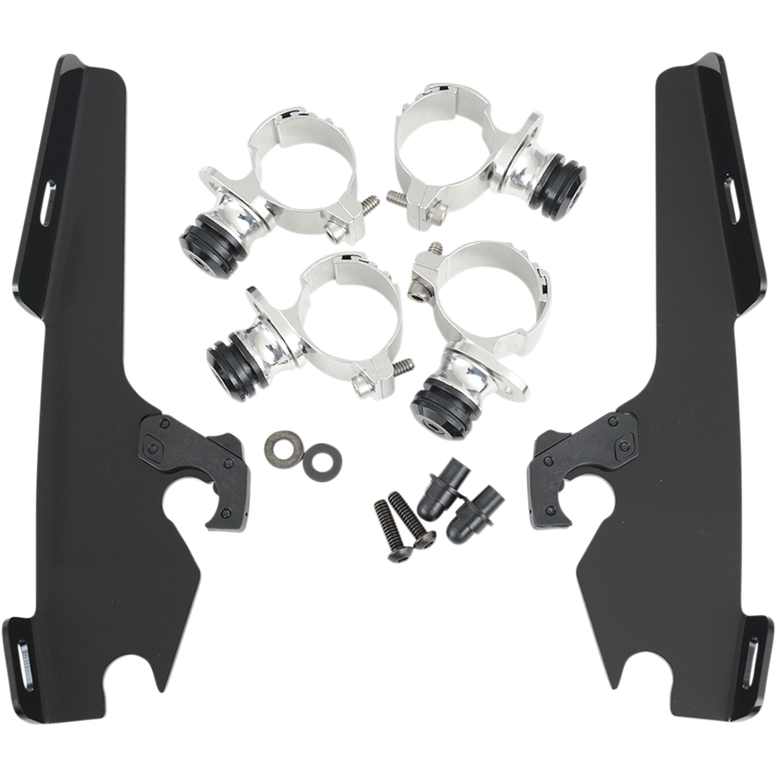 Memphis Shades Batwing Trigger Lock Mounting Kit - VT750 Phantom - Black MEK1957_427548
