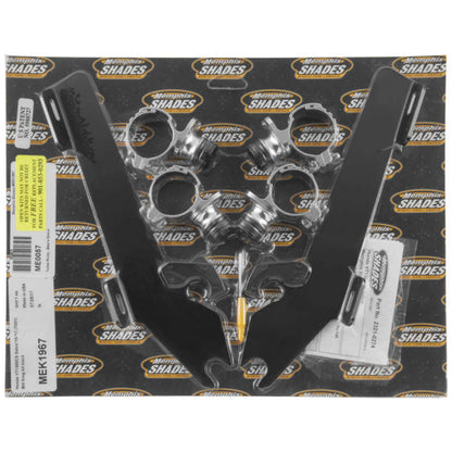 Memphis Shades Batwing Trigger Lock Mounting Kit - VT1300CS - Black MEK1967_73416