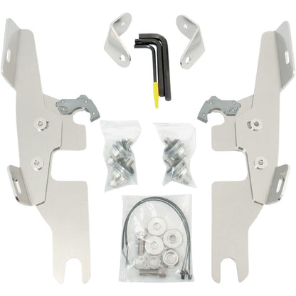 Memphis Shades Batwing - Mounting Kit - Polished - Switchback MEK1983_426693