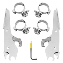Memphis Shades Batwing Mounting Kit - Polished - Scout [MPN: MEK2027]_73425