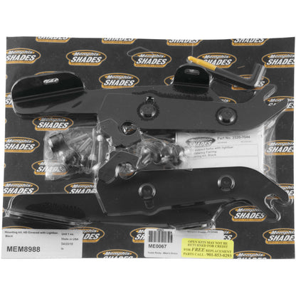 Memphis Shades Fats/Slim Trigger Lock Mounting Kit - Black - FLST MEM8988_73426