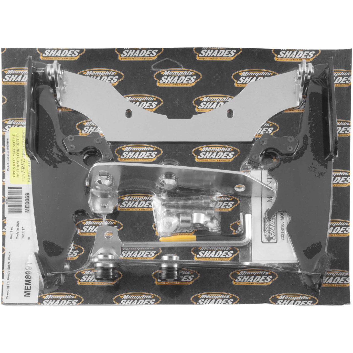 Memphis Shades Batwing Trigger Lock Mounting Kit - Sabre - Black MEM8991_73427