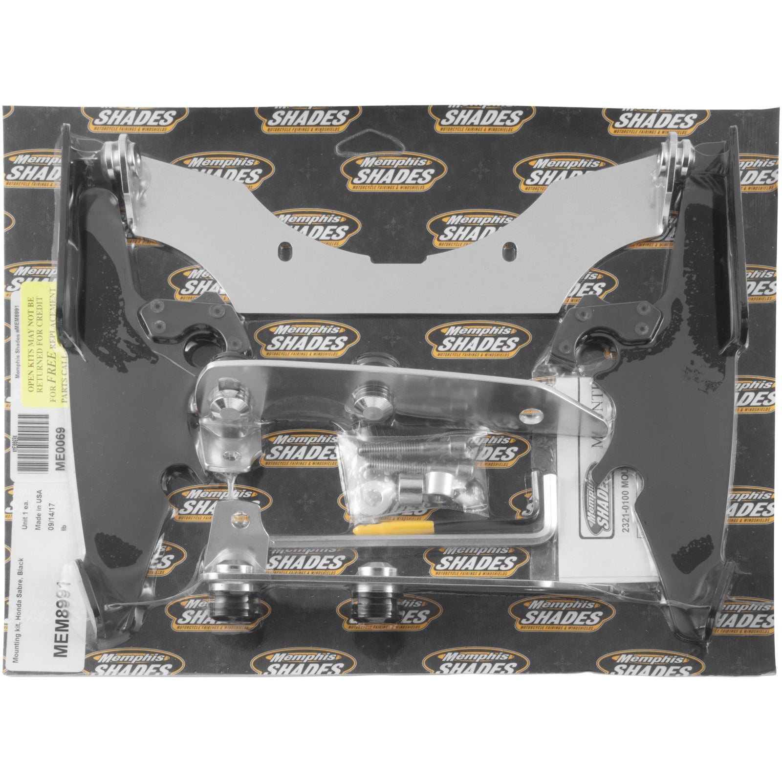 Memphis Shades Batwing Trigger Lock Mounting Kit - Sabre - Black MEM8991_73427