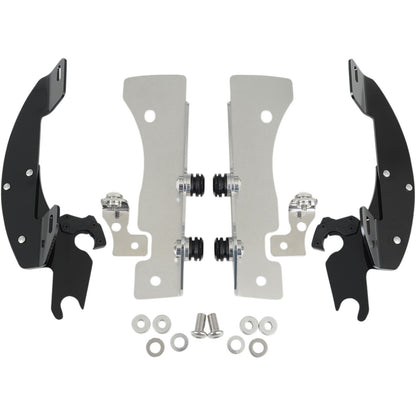 Memphis Shades Batwing Trigger Lock Mounting Kit - XV16/17 - Black MEM8998_427473