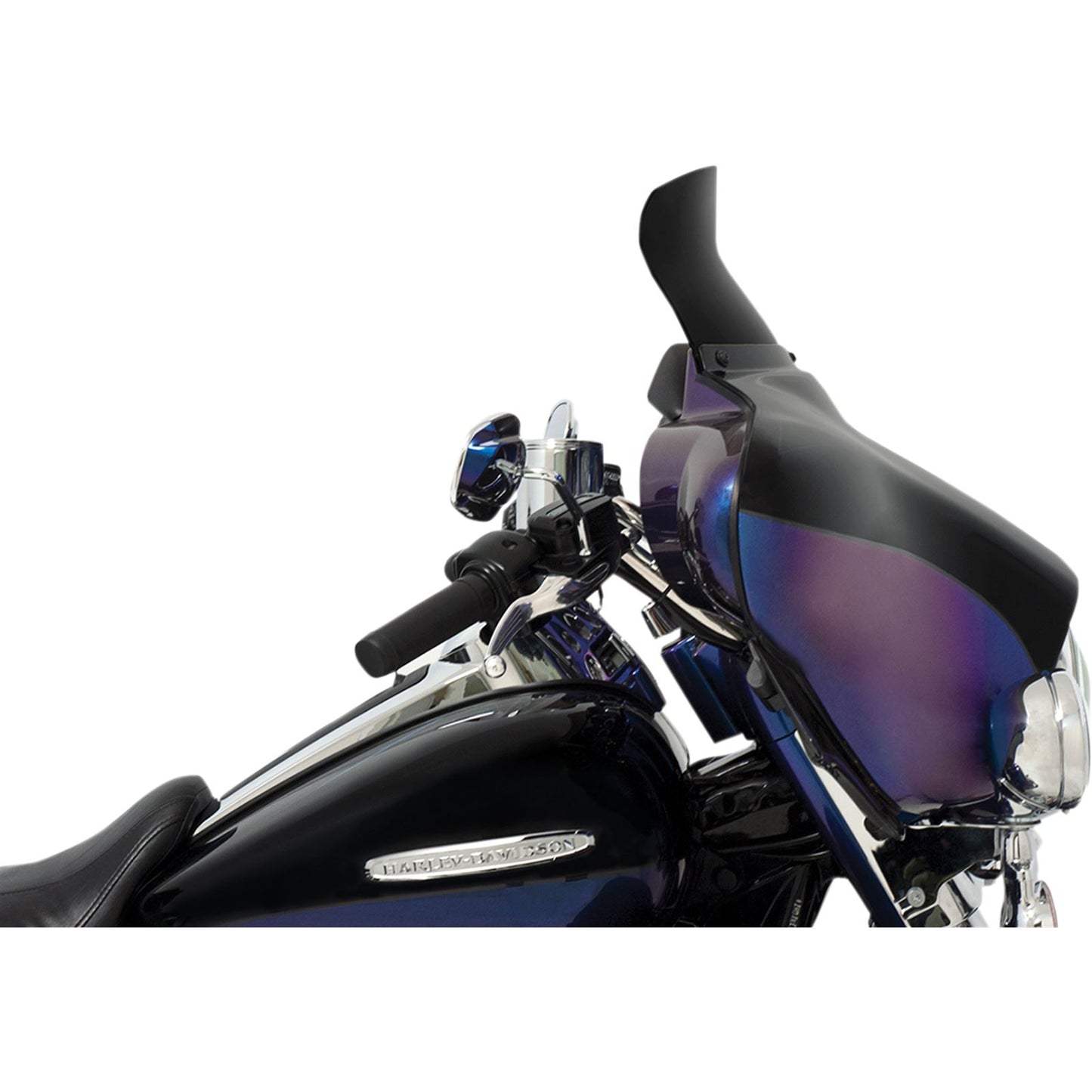 Memphis Shades Batwing Spoiler Shield - 6.5" - Dark Black Smoke MEP84110_426494