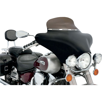 Memphis Shades Batwing Spoiler Shield - 6.5" - Black MEP8541_426945