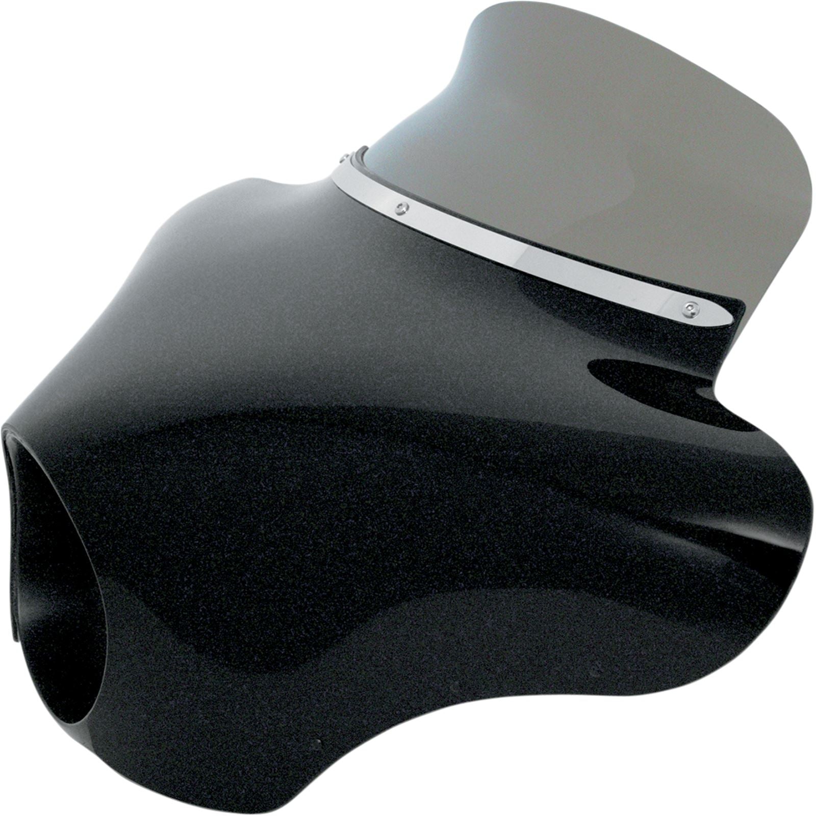 Memphis Shades Batwing Spoiler Shield - 6.5" - Black MEP8541_426946
