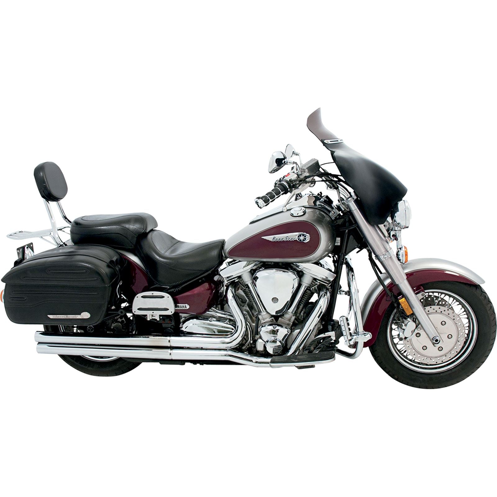 Memphis Shades Batwing Spoiler Shield - 6.5" - Black MEP8541_426948