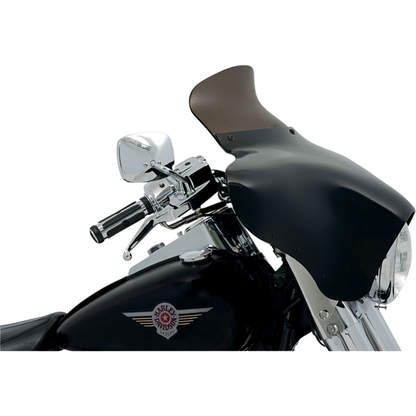 Memphis Shades Batwing Spoiler Shield - 6.5" - Black MEP8541_426950