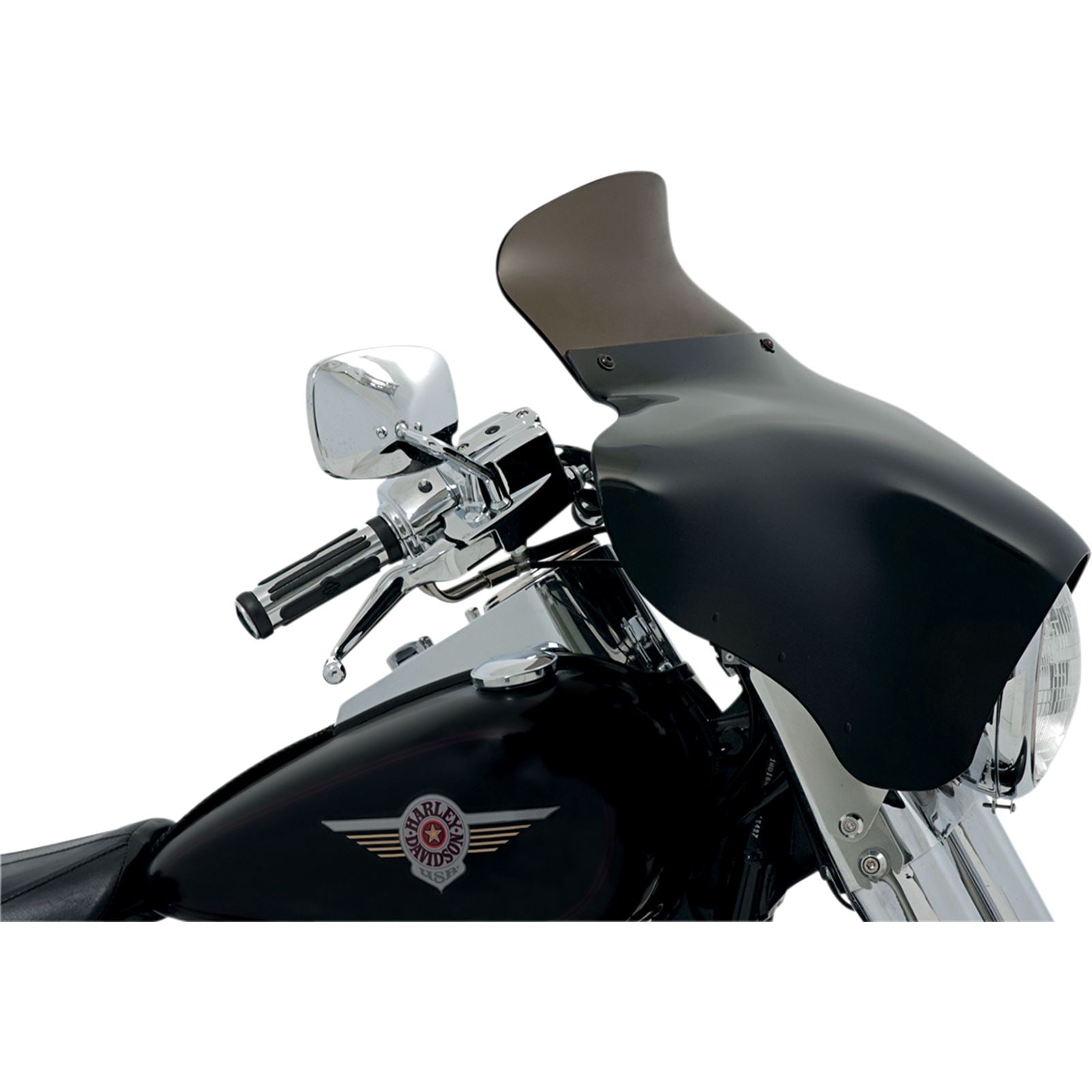 Memphis Shades Batwing Spoiler Shield - 6.5" - Black MEP8541_426950
