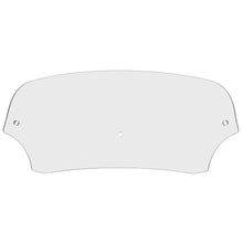 Memphis Shades Fairing Shield - Clear - 5" MEP8500_73489