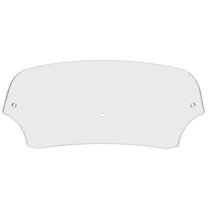 Memphis Shades Fairing Shield - Clear - 5" MEP8500_73489