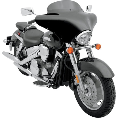 Memphis Shades Fairing Shield - Black - 5" MEP8501_425486