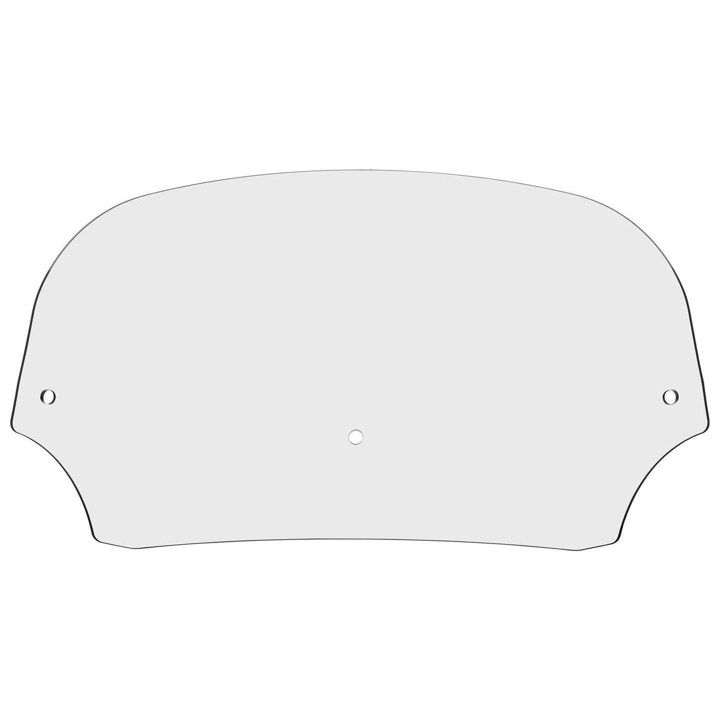 Memphis Shades Fairing Shield - Clear - 7" MEP8510_73498