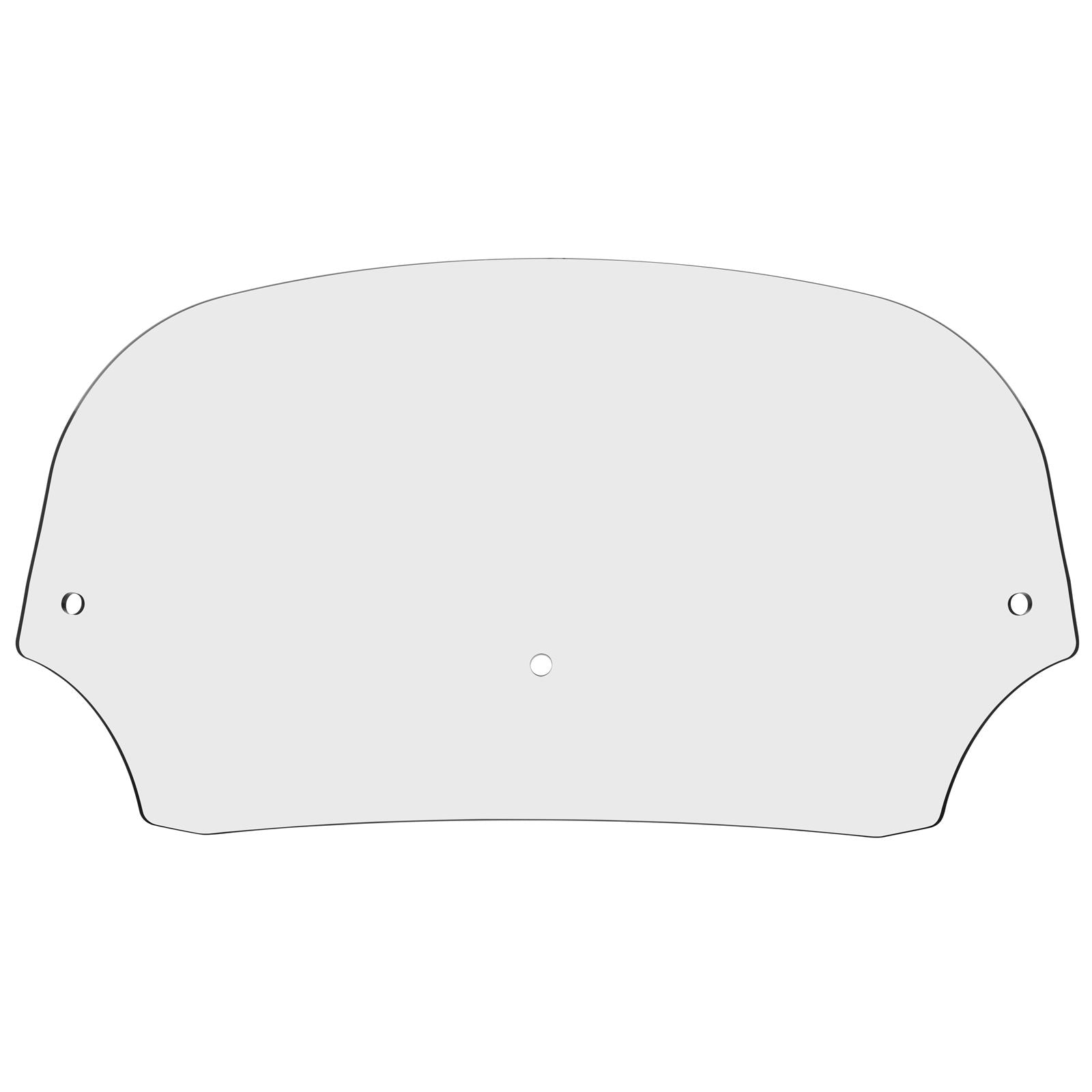 Memphis Shades Fairing Shield - Clear - 7" MEP8510_73498