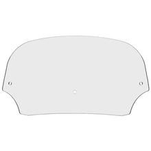 Memphis Shades Fairing Shield - Clear - 7" MEP8510_73498