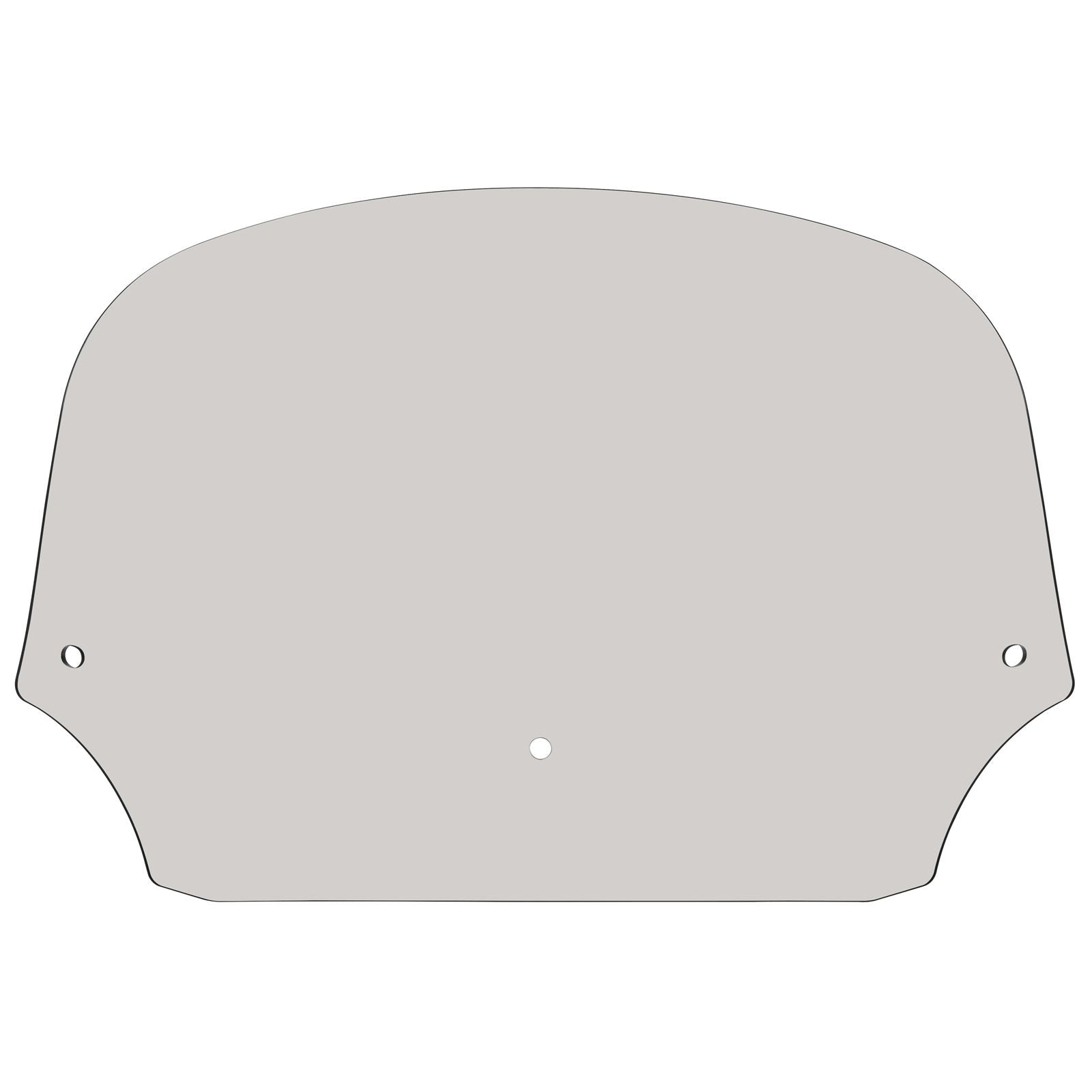 Memphis Shades Fairing Shield - Solar - 9" MEP8529_73517
