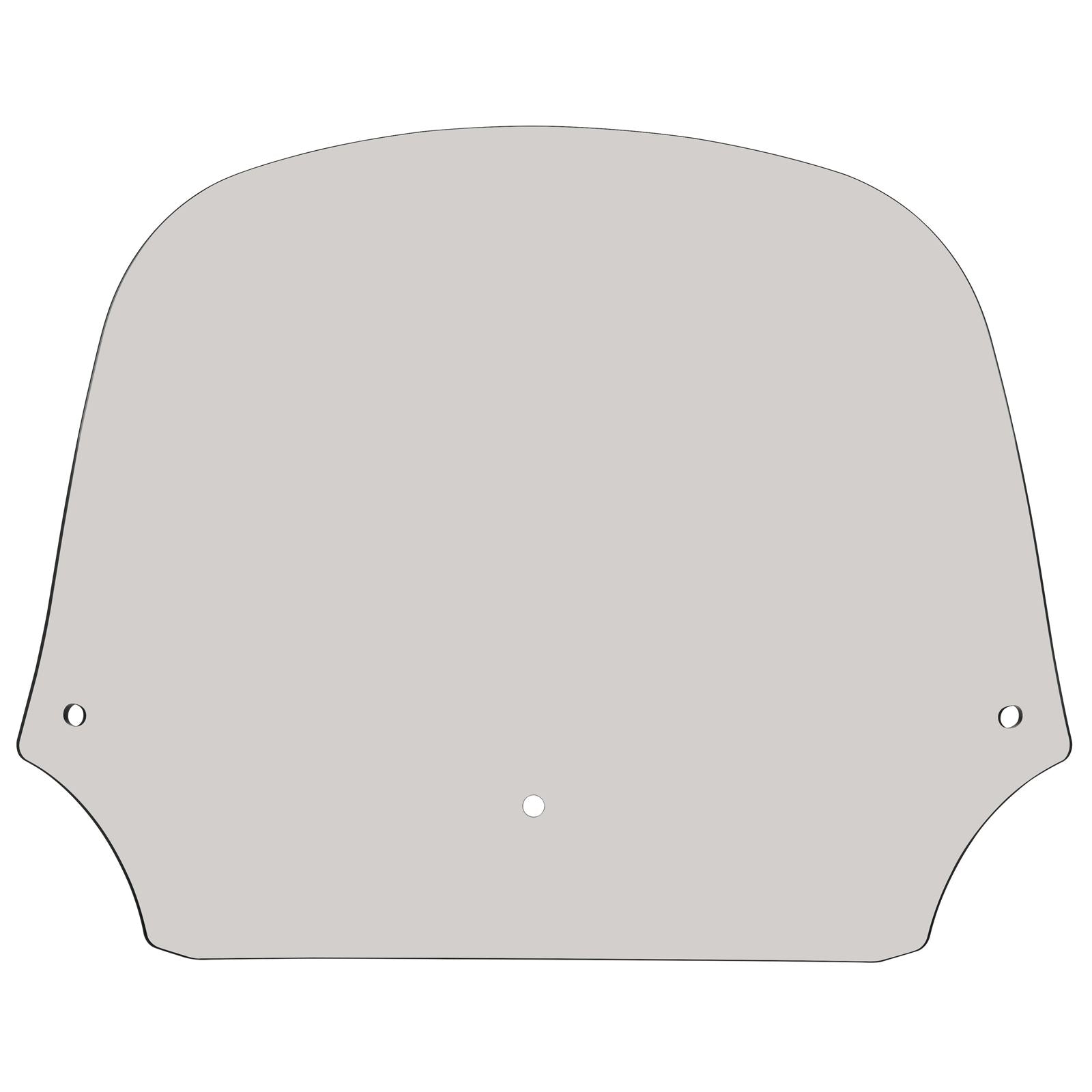 Memphis Shades Fairing Shield - Solar - 12" MEP8539_73526