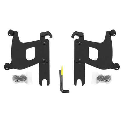 Memphis Shades Bullet Trigger Lock Mounting Kit - Covered Forks without Lightbar Black MEB1975_73538