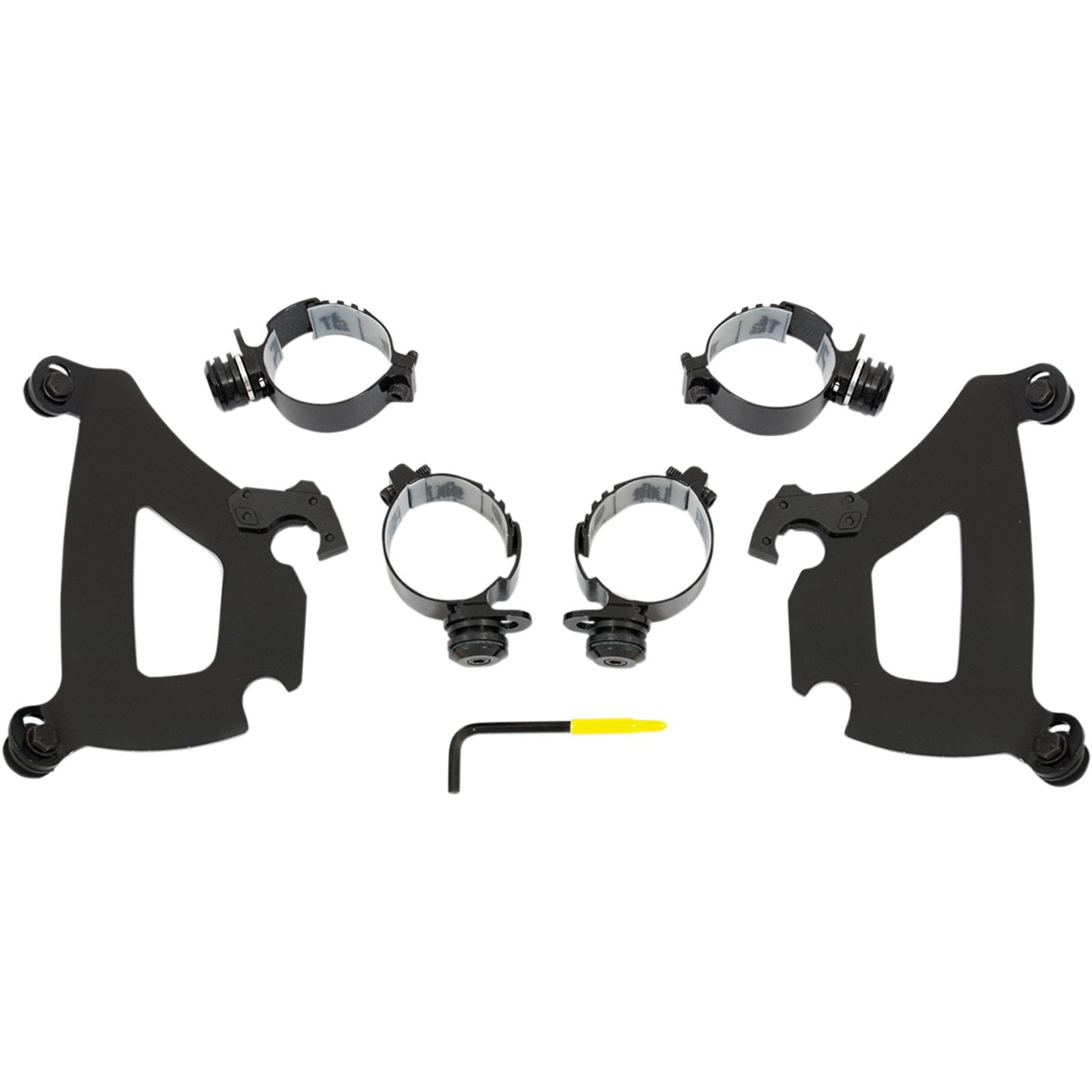 Memphis Shades Bullet Mounting Kit - Warrior - Black MEB1991_427629