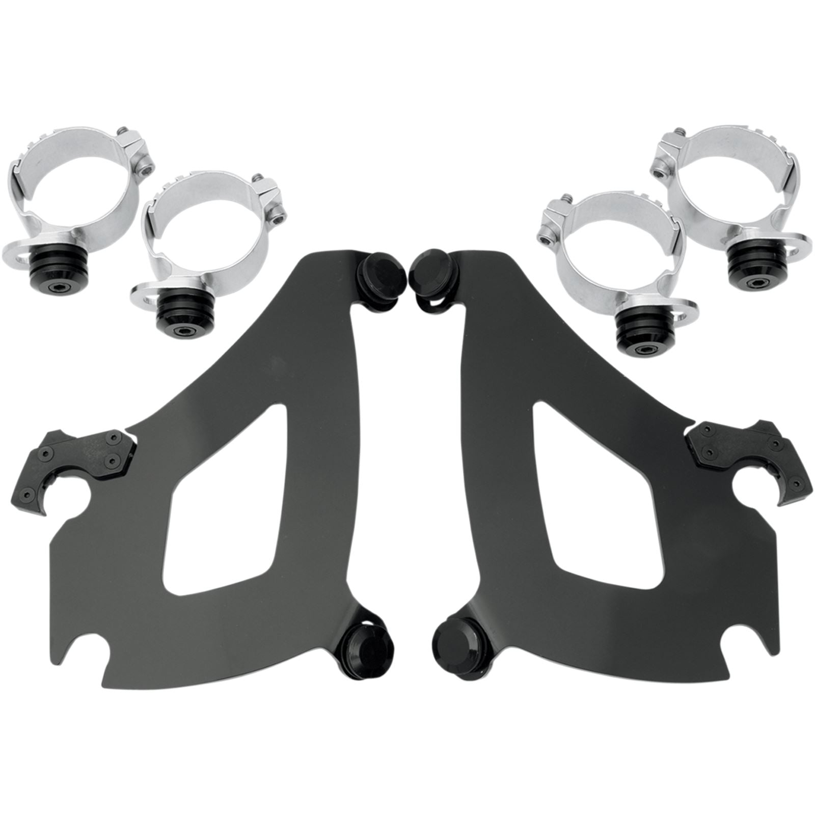 Memphis Shades Bullet Mounting Kit - Fury - Black MEK1963_427587