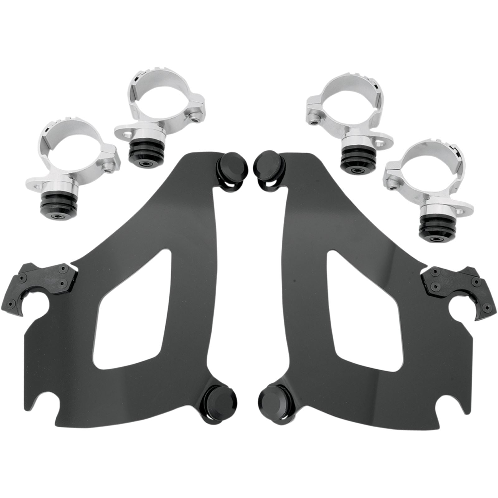 Memphis Shades Bullet Mounting Kit - VN900XV Custom - Black MEK1972_427594