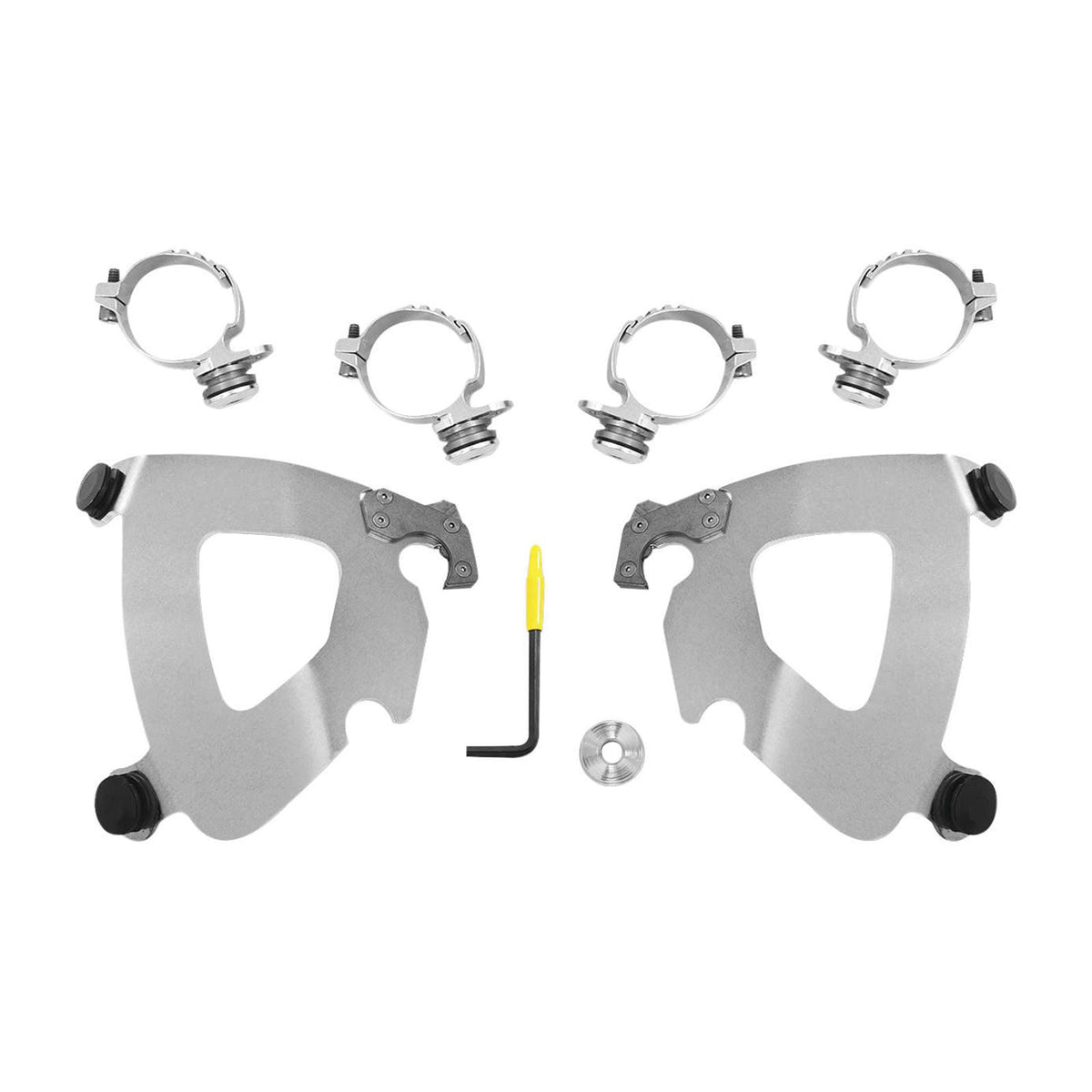 Memphis Shades Bullet Mounting Kit - Polished - Scout OPEN BOX [MPN: MEK2026]_2746116
