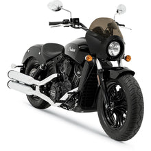 Memphis Shades Cafe Fairing for Indian Scout - Black MEM7361_427714