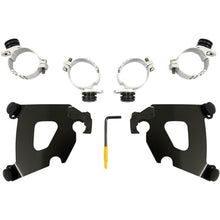 Memphis Shades Cafe Mounting Kit - Black For Harley FXD MEB1994_425932