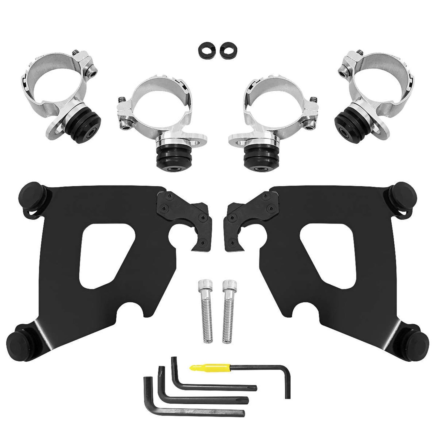 Memphis Shades Cafe Mounting Kit - Black - XL 48 MEB1996_73570