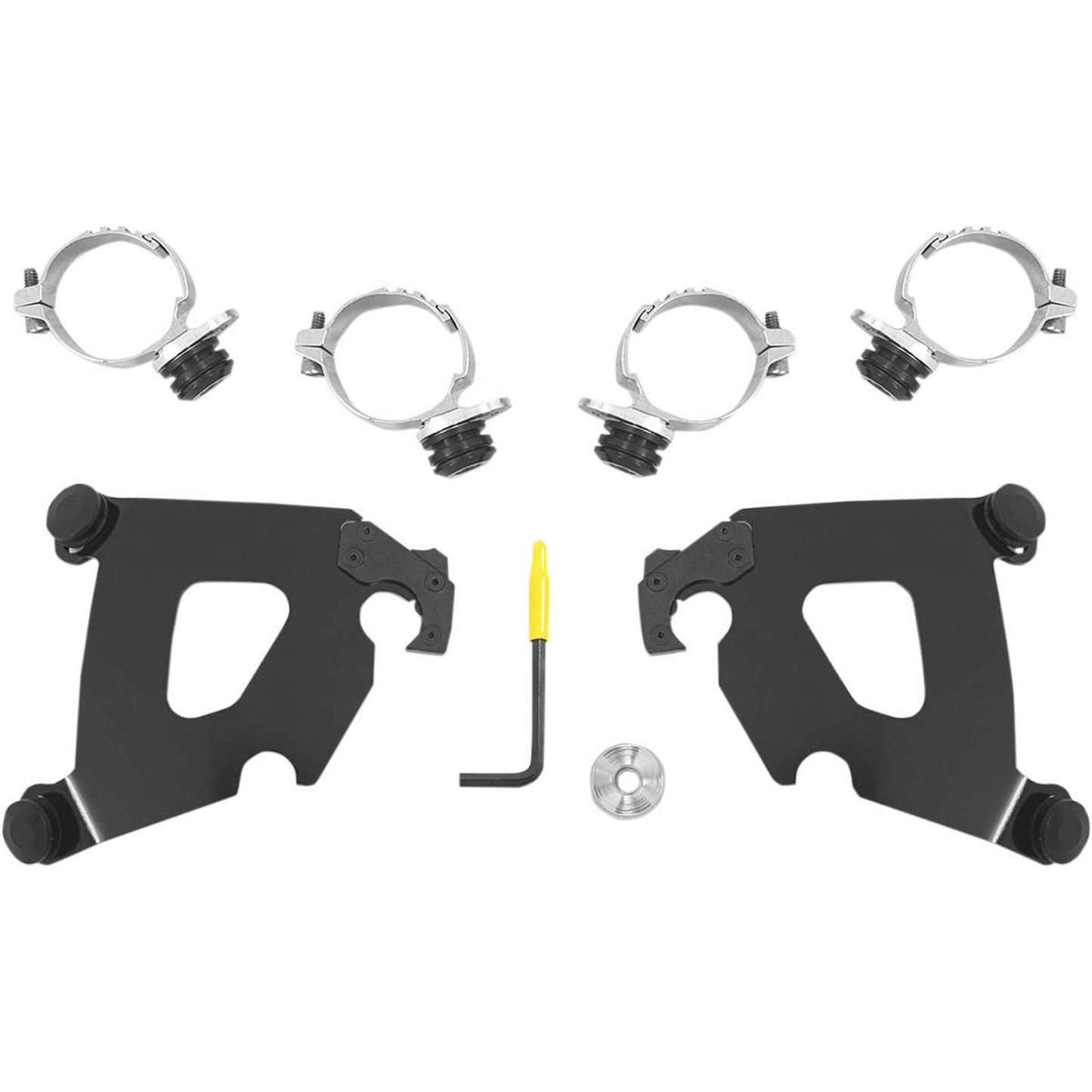 Memphis Shades Cafe Mounting Kit - Black - FXDL MEB2015_73574