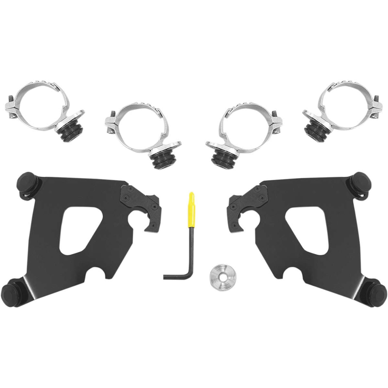 Memphis Shades Cafe Mounting Kit - Black - FXDL MEB2015_73574